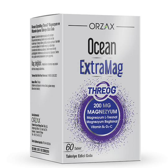 МинералиOrzaxOcean ExtraMag Threog 60 Tablet