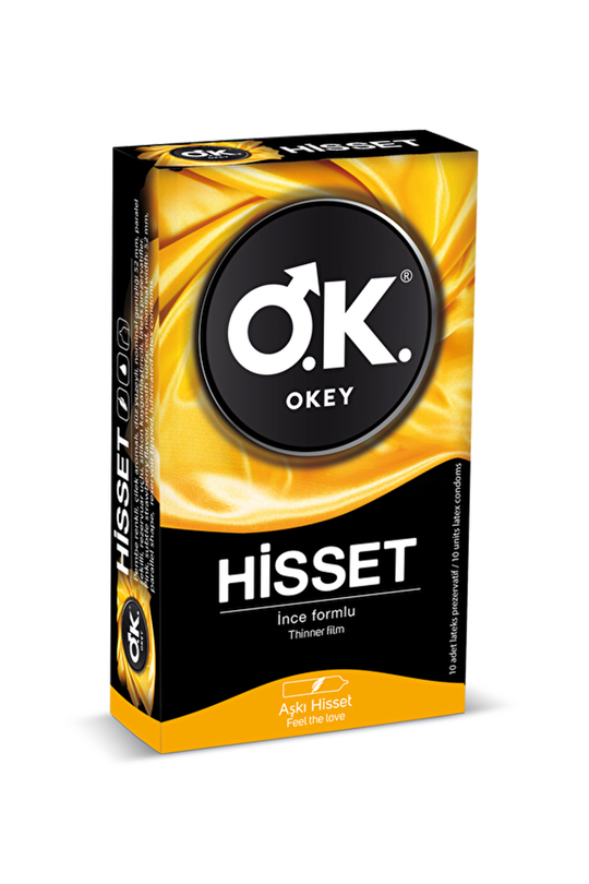 PrezervatifOkeyOkey Hisset Prezervatif 10'lu