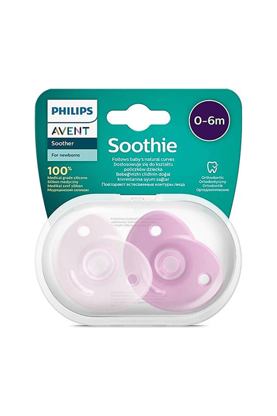 ЗалъгалкиPhilips AventPhilips Avent SCF 099/22 Soothie Emzik 0-6 ay 2li Kız