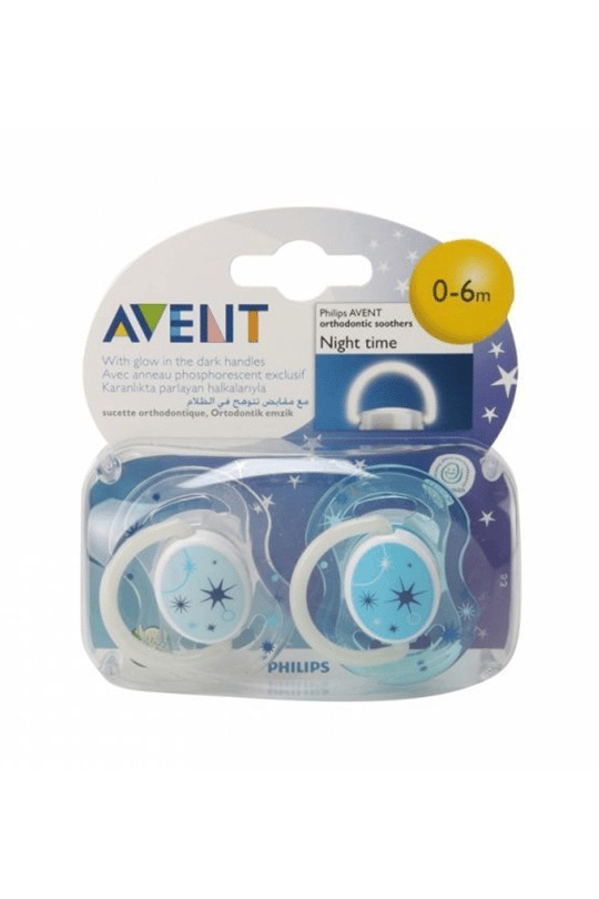8710103543398 | Philips Avent SCF 176/68 Gece Emziği 2'li 0-6 ay | KozmovitalEmziklerPhilips AventPhilips Avent SCF 176/68 Gece Emziği 2'li 0-6 ay