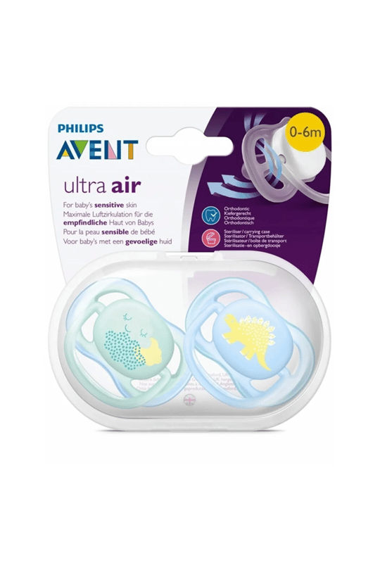 8710103845980 | Philips Avent SCF 344/20 Ultra Air 0-6 Ay 2'Li Desenli Emzik Erkek | KozmovitalEmziklerPhilips AventPhilips Avent SCF 344/20 Ultra Air 0-6 Ay 2'Li Desenli Emzik Erkek