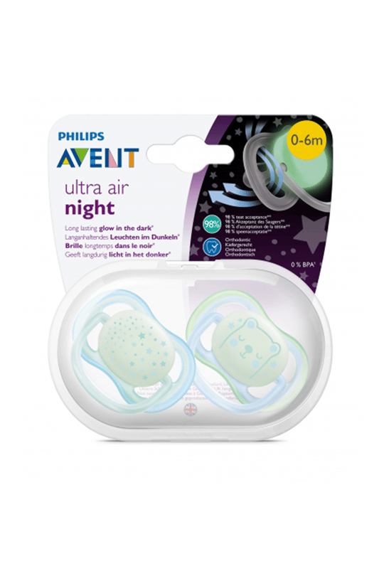 ЗалъгалкиPhilips AventPhilips Avent SCF 376/11 Ultra Air Gece Emziği 0-6 ay Erkek