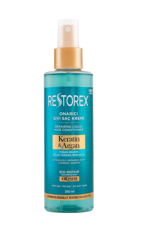 Saç KremiRestorexRestorex Keratin ve Argan Sıvı Saç Kremi 200 ml