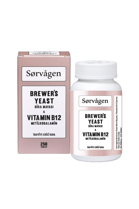 Други добавкиSorvagenSorvagen Brewers Yeast (Bira Mayası) Vitamin B12 250 Tablet