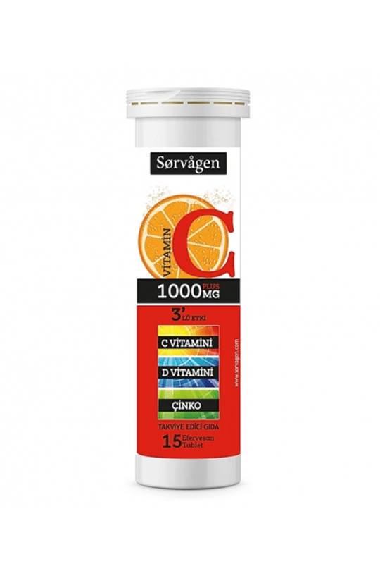 8680057351236 | Sorvagen Vitamin C Plus 1000 mg | KozmovitalVitamin / MultivitaminSorvagenSorvagen Vitamin C Plus 1000 mg
