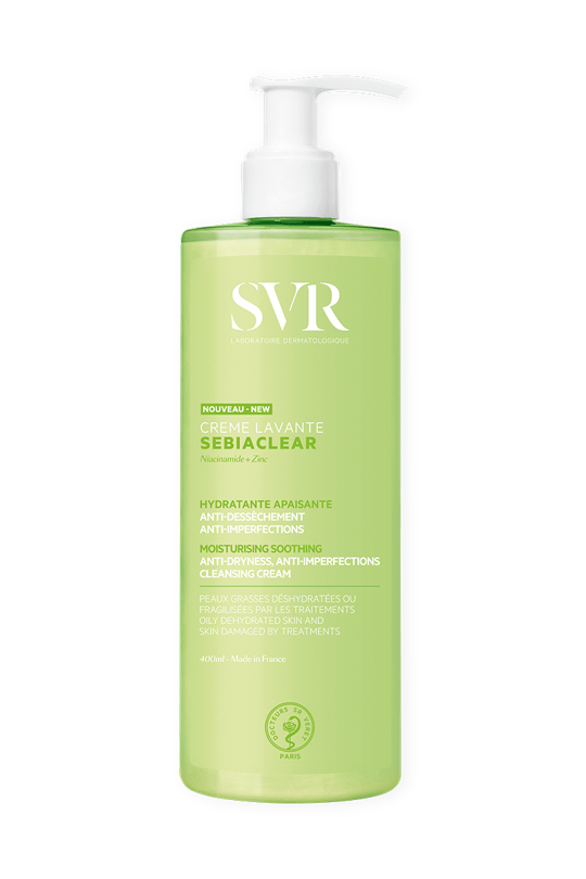 Почистващи продукти за лицеSVRSVR Sebiaclear Creme Lavante 400 ml