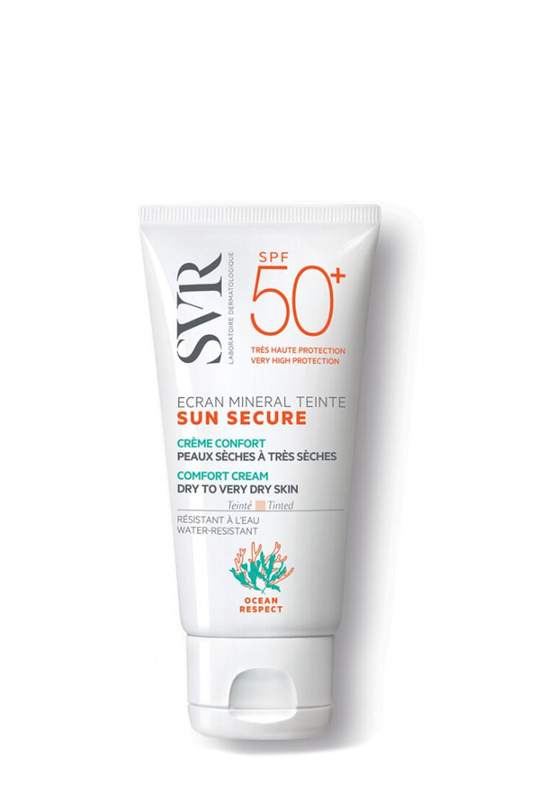 Cilt Bakım SerumlarıSVRSVR Sun Secure Ecran Renkli SPF50+ Güneş Kremi 60 gr