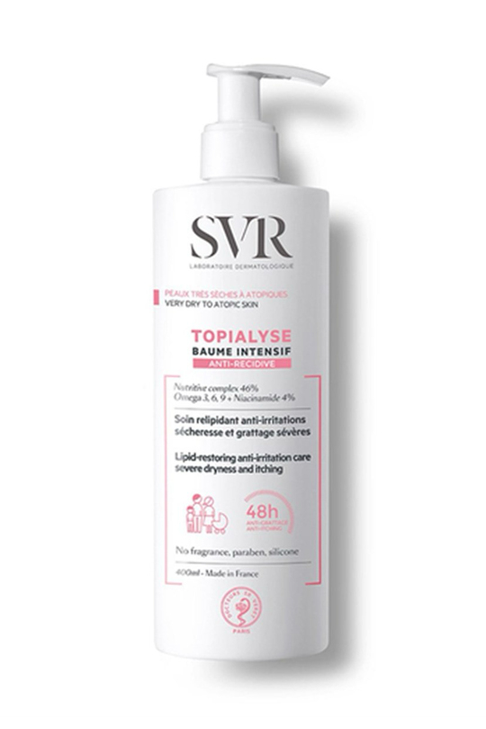 3401360060746 | SVR Topialyse Baume Intensif 400 ml | KozmovitalYüz NemlendiricileriSVRSVR Topialyse Baume Intensif 400 ml