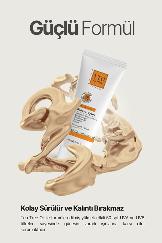 TTO Clinic Güneş Losyonu 100 ml
