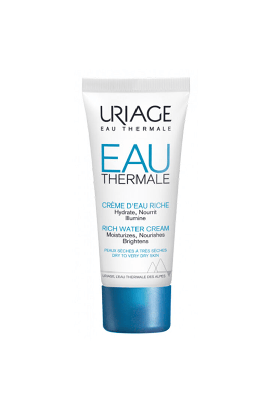Yüz NemlendiricileriUriageUriage Eau Thermale Kuru ve Çok Kuru Ciltler için Zengin Su Kremi 40 ml