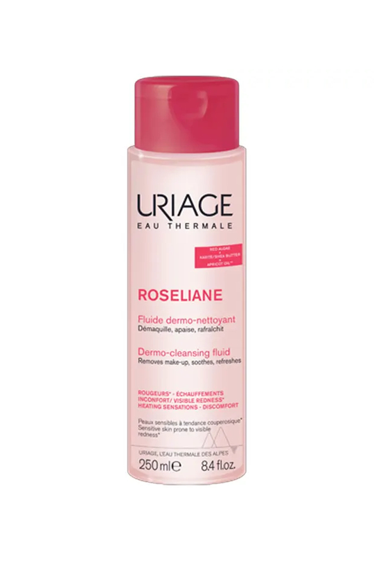Почистващи продукти за лицеUriageUriage Roseliane Yatıştırıcı ve Kızarıklık Giderici Temizleyici 250 ml