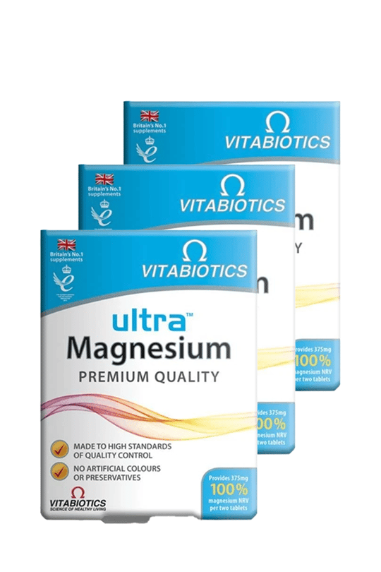 VitaminlerVitabioticsVitabiotics Ultra Magnesium 60 Tablet x3 Adet