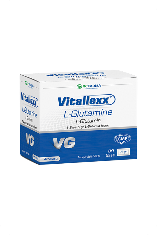 Vitallexx L-Glutamine 30 Saşe | KozmovitalDiğer TakviyelerRc FarmaVitallexx L-Glutamine 30 Saşe