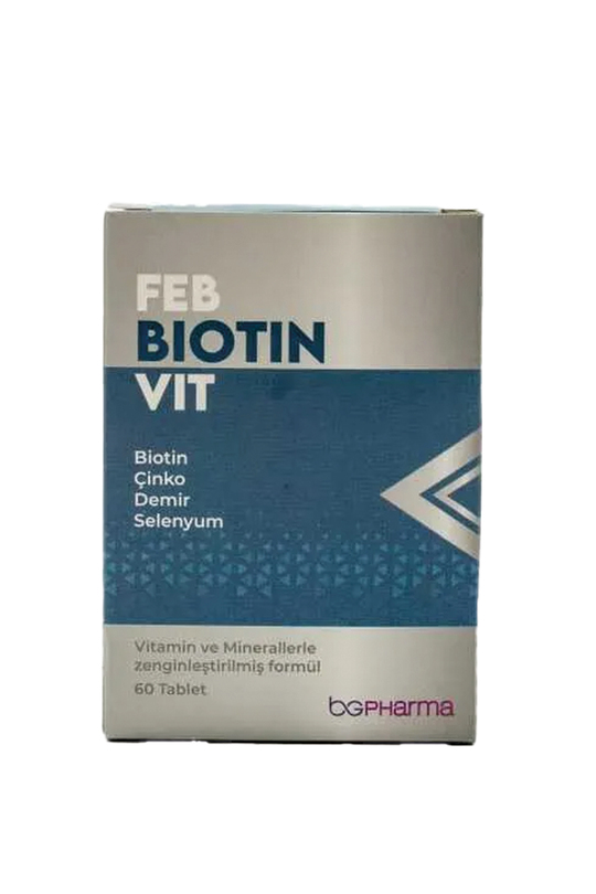 8683555370273 | Feb Biotin Vit 60 Tablet | KozmovitalVitamin / MultivitaminFebVitFeb Biotin Vit 60 Tablet