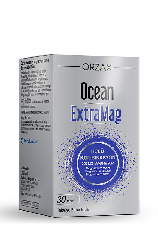 MinerallerOrzaxOcean ExtraMag 30 Tablet