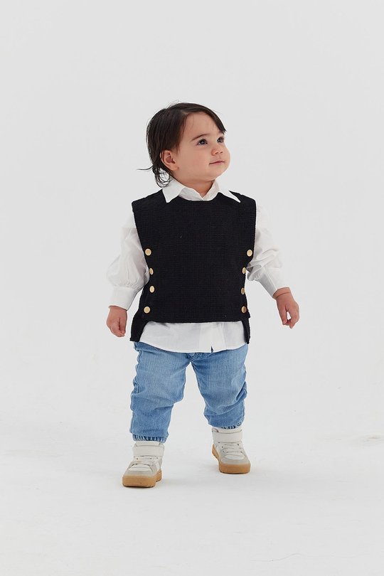 Adel Kids Süveter Siyah