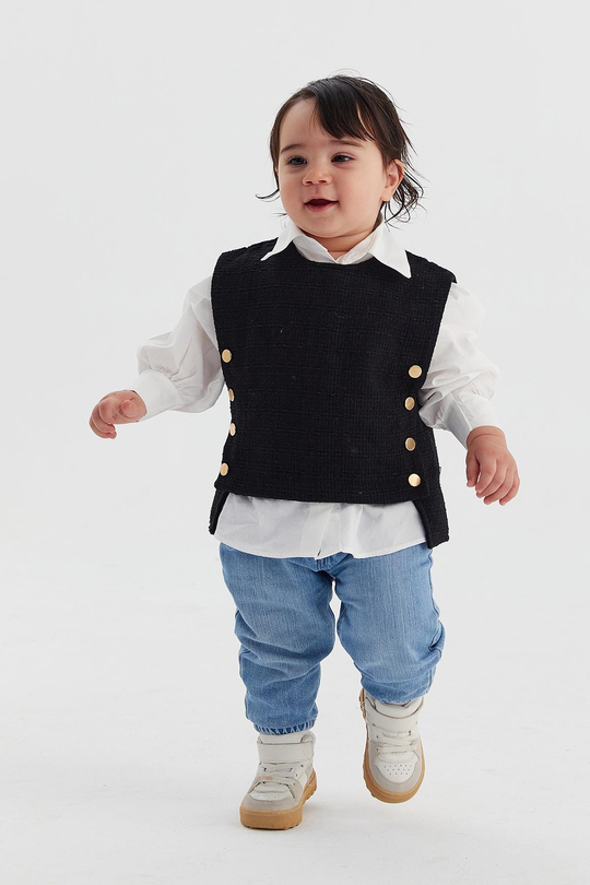 Adel Kids Süveter Siyah