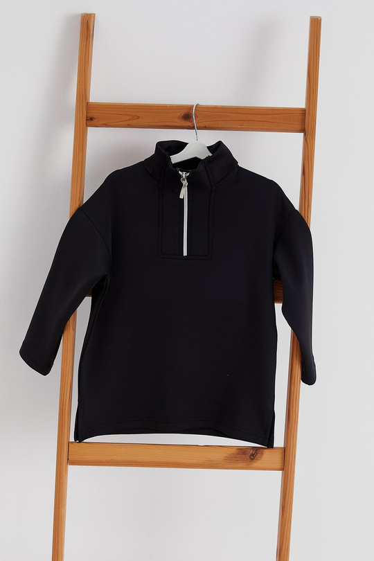 Çocuk Scuba Sweat Siyah