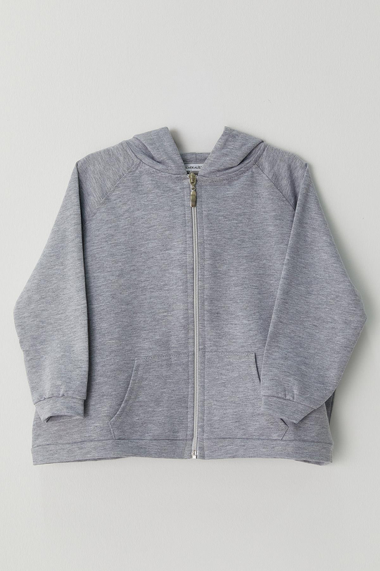 Çocuk Sweat Hırka Gri