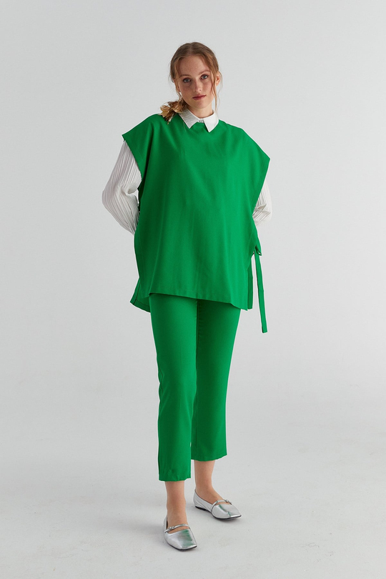 İkili Süveter Takım Ördek Yeşili