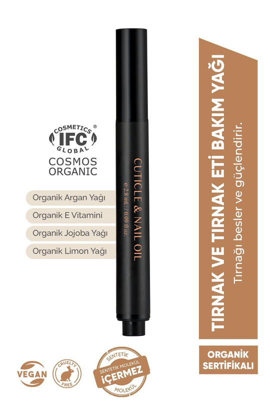Bioterra Organik Tırnak ve Tırnak Eti Bakım Yağı 2,8 ml