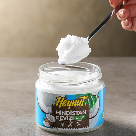 HeynuT Soğuk Sıkım Hindistan Cevizi Yağı 300ml