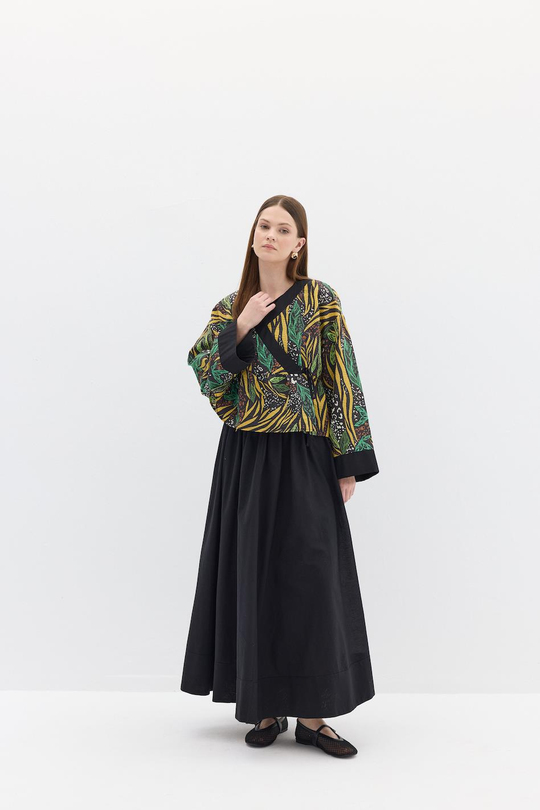 Gofre Desenli Kimono