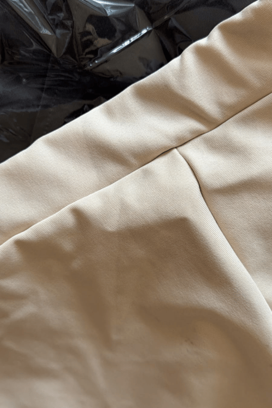 Outlet Çelik İnterlok Çıtçıtlı Takım Krem (Pantalon)