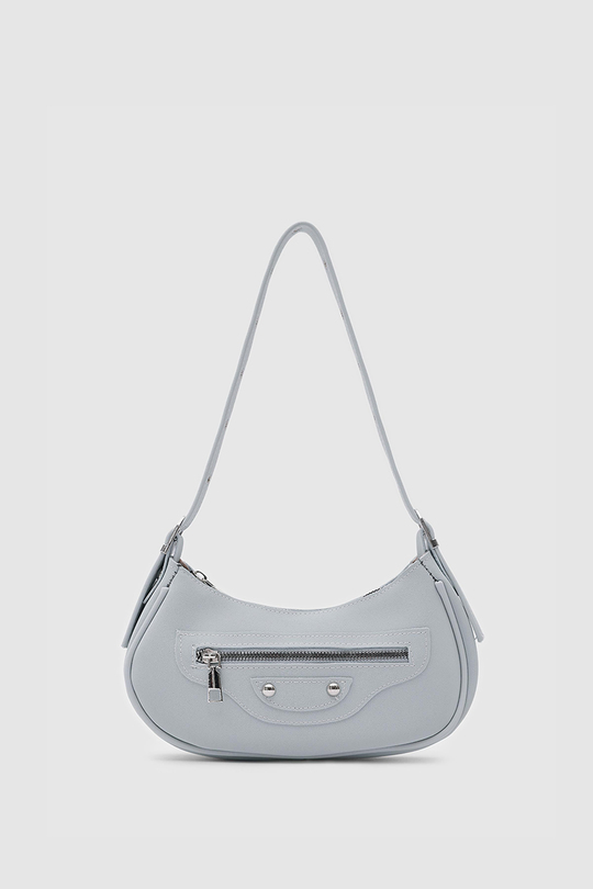 Sandy 90s Retro Baget Çanta Bebe  Mavi