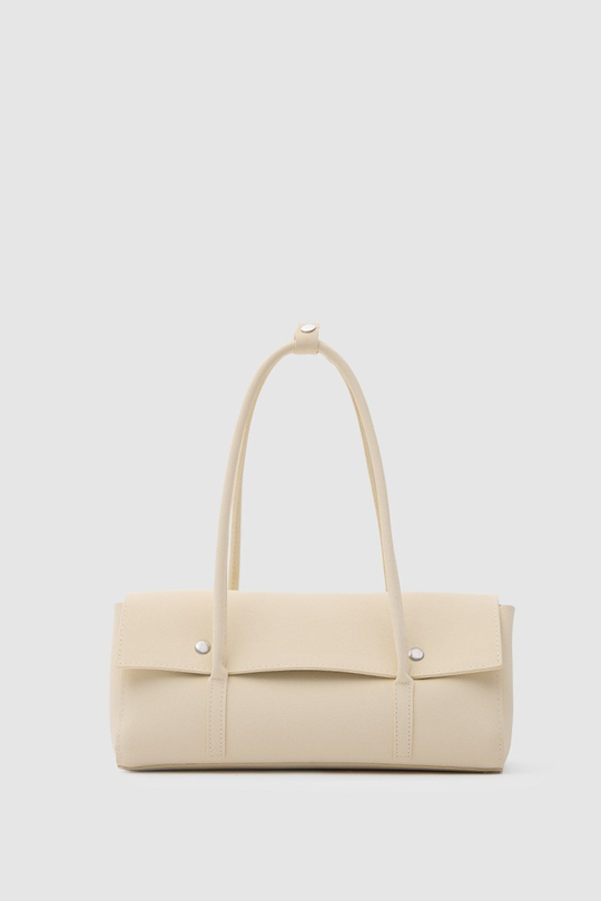 Mari Vintage Baget Çanta Butter Yellow