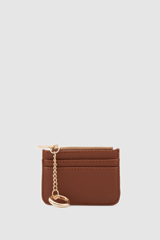 Nook Fermuarlı Charm Kartlık Taba