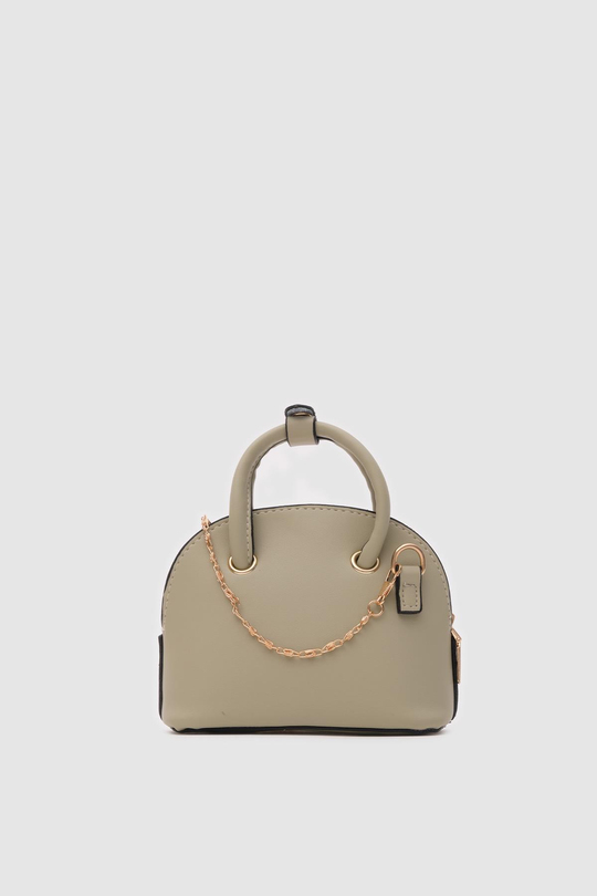 Liqu Zincirli El ve Çapraz Çanta Zeytin Yeşili | Shule Bags