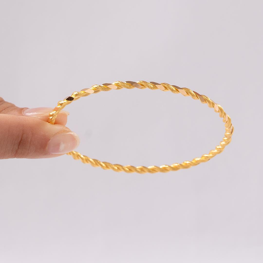 15 Gram (Gr) 2 Li Burma Bilezik 22 Ayar Yatırımlık İşçiliksiz