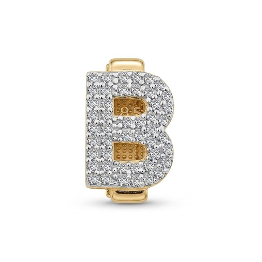 Ema B Harf 9Mm Bileklik Charm