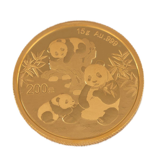 2025 Çin Panda Yılı Hatıra Para 24 Ayar 15.00 Gr