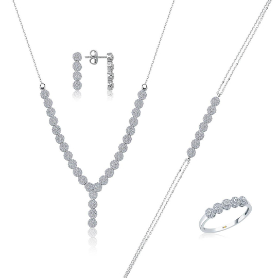 Sallantılı 14 Ayar Altın Nişan Set