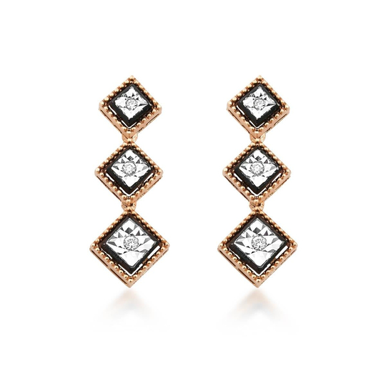 Elmas Taşlı Küpe 0,80 Ct