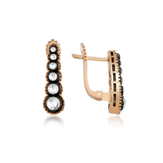 Elmas Taşlı Küpe 0,32 Ct