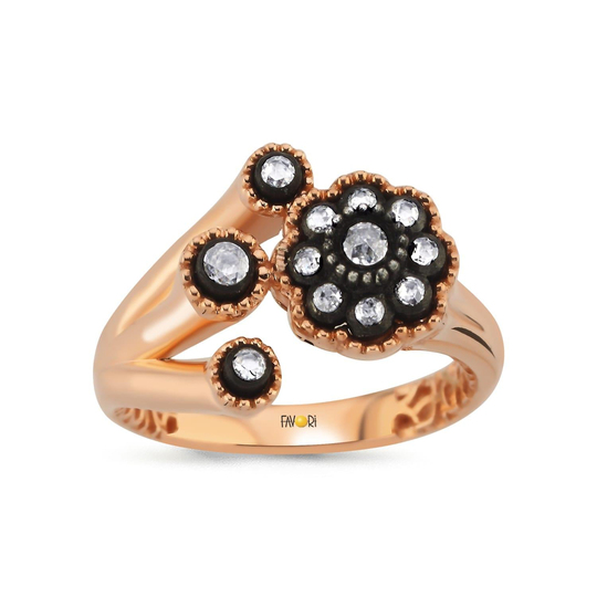 Elmas Taşlı Yüzük 0,14 Ct