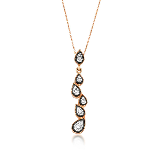 Damla Model Elmas Kolye 0,16 Ct