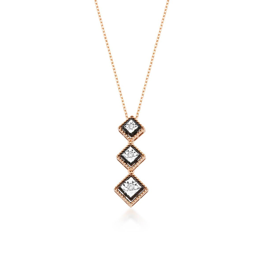 Elmas Tria Kolye 0,07 Ct