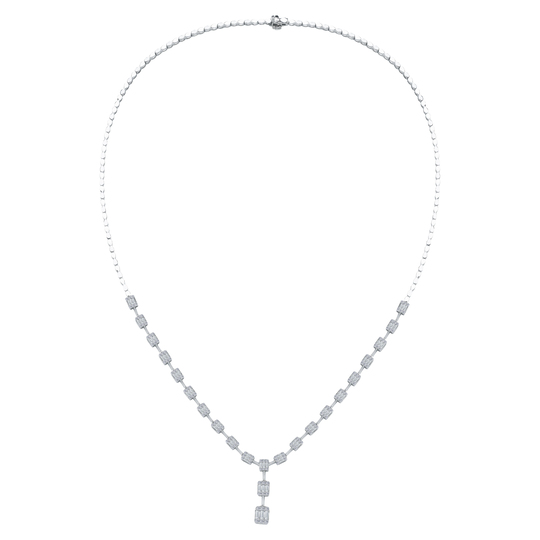 Pırlanta Baget Kolye 1,61Ct