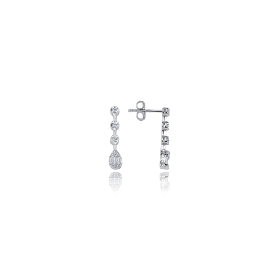 Pırlanta Küpe 0.33 Ct