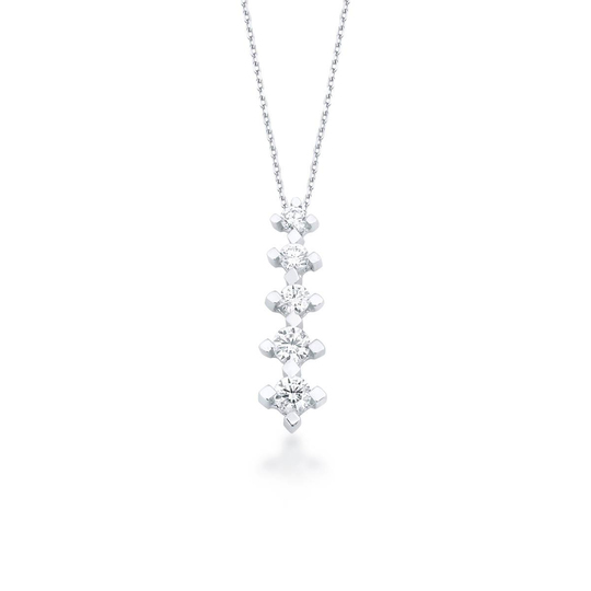 Pırlanta Tasarım Kolye 0,38 Ct