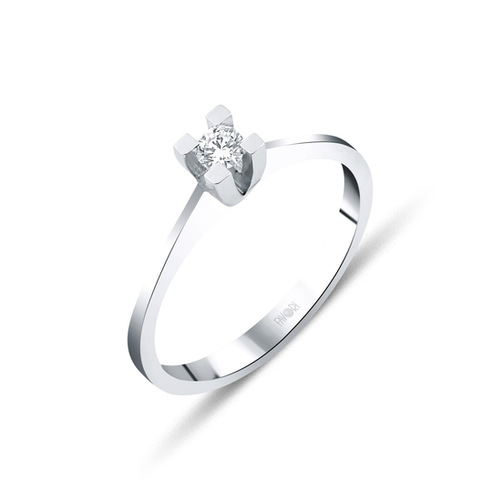 Pırlanta Tektaş Yüzük 0.15 Ct