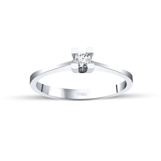 Pırlanta Tektaş Yüzük 0.15 Ct