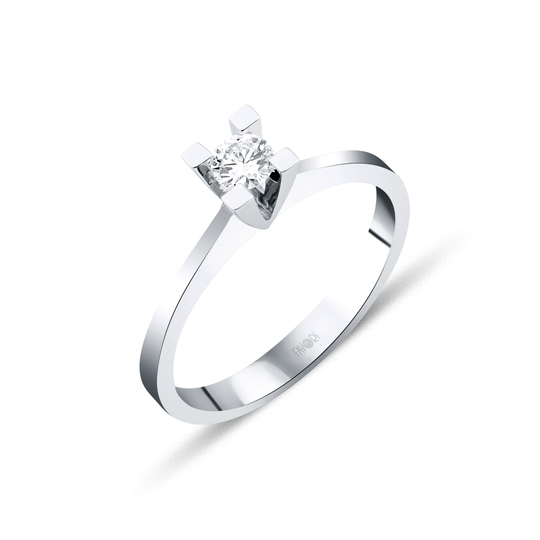 Pırlanta Tektaş Yüzük 0.20 Ct