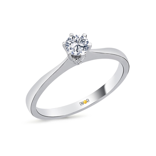 Pırlanta Tektaş Yüzük 0.35 Ct