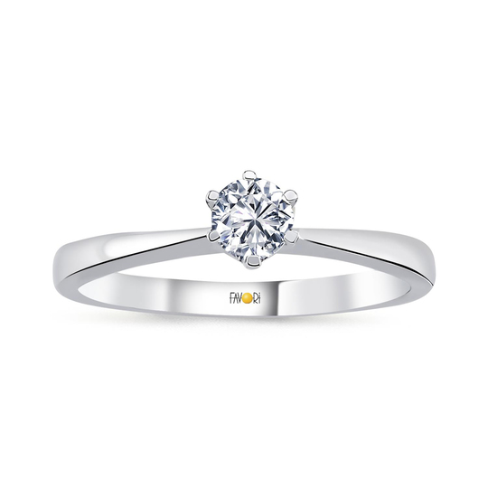 Pırlanta Tektaş Yüzük 0.35 Ct