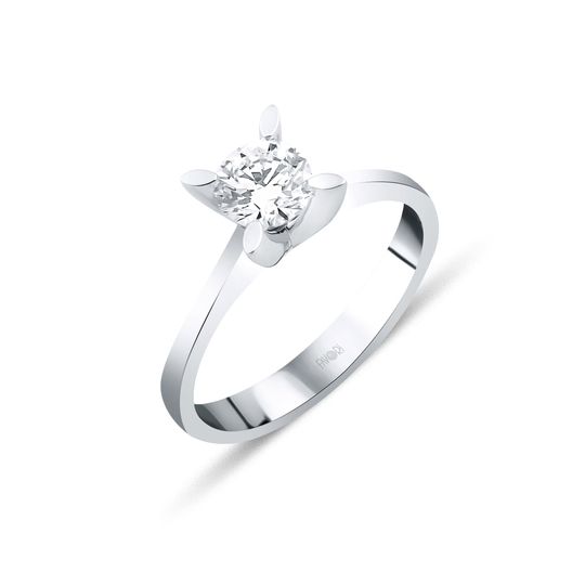 Pırlanta Tektaş Yüzük 0.50 Ct